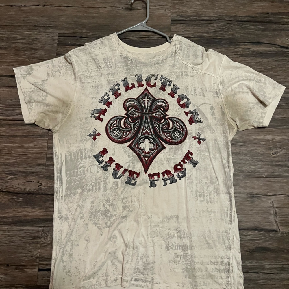 Affliction tee shirt